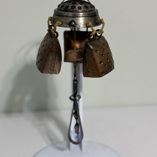 Vintage swiss copper cow - cow, bell
