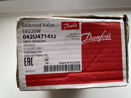 Danfoss solenoid valve ev220w - danfoss,