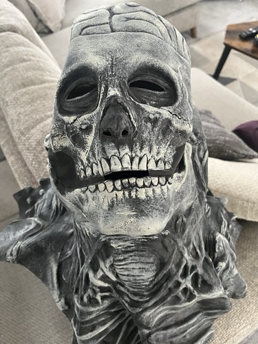 Full face and - and, neck