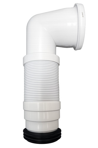 Flexible toilet pan - 90°,