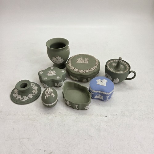 Wedgwood green jasperware - wedgwood,