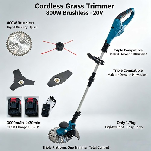 21v brushless cordless - cordless, grass