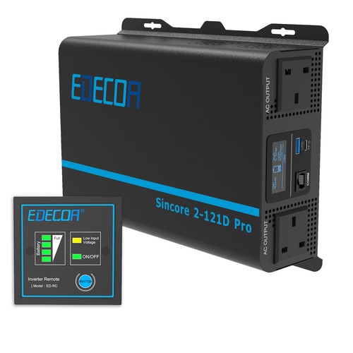 Edecoa power inverter pure - power,