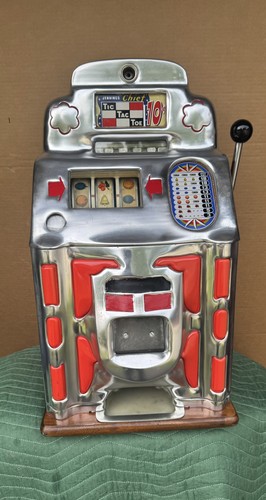 Antique jennings tic tac toe - jennings,