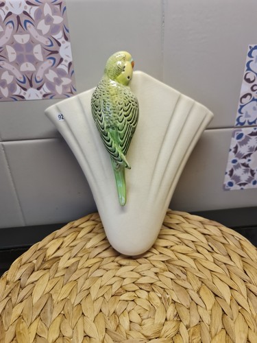 Sylvac 1956 green - green, budgerigar