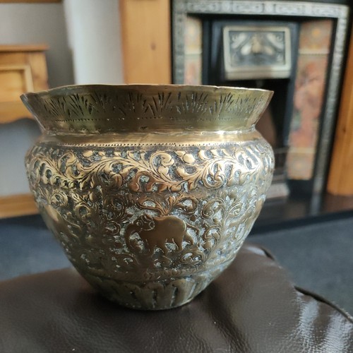 Antique egyptian small brass - small,