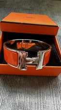 Boxed Hermès Clic H Bracelet