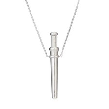 Mr. Slim One Stainless Steel Draw Tube & Draw Tube Inc Chain for Energy Sniff