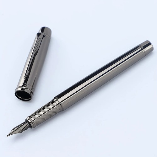 Silver grey metal - silver, pen