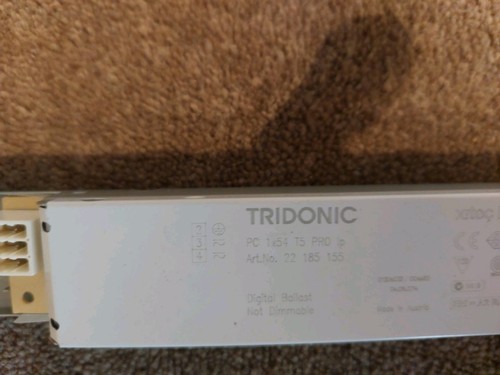 Tridonic digital ballast - ballast, pc