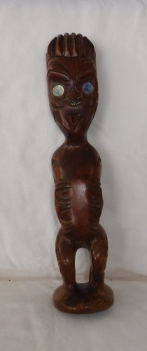Wooden sculpture figurine - sculpture,