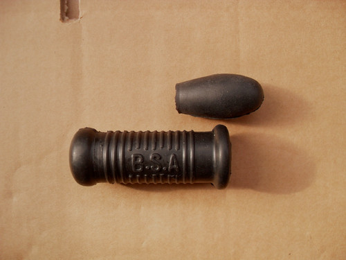 Bsa kickstart and gear rubbers - kickstart,