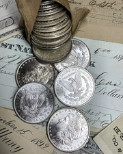 CC Morgan Silver Dollars 1878-1893 - 5 Uncirculated Coins Mixed Dates Lot