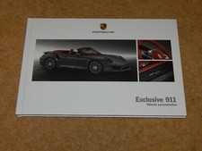PORSCHE 911 EXCLUSIVE Hardback Brochure 12/2013 ENGLISH GB/WW