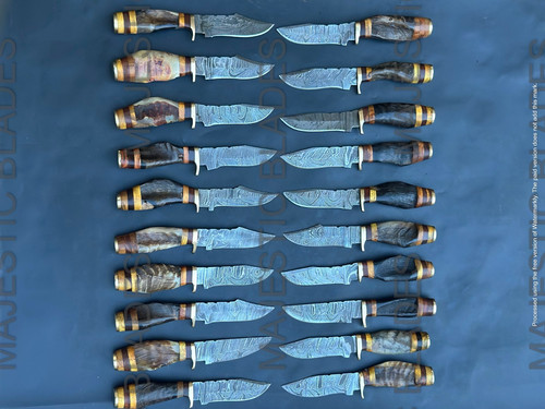 Lot 20pc damascus steel - damascus,