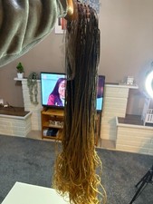 Full lace braided French curl