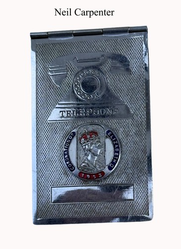 Telephone note pad - , holder