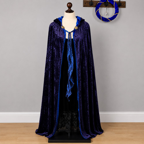 Reversible velvet hooded - velvet,