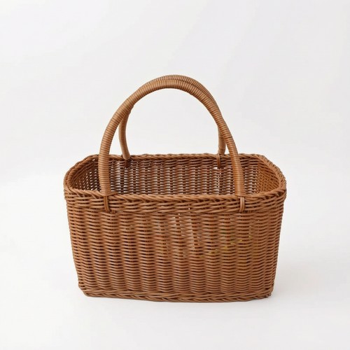 Rectangular wicker basket - rectangular,