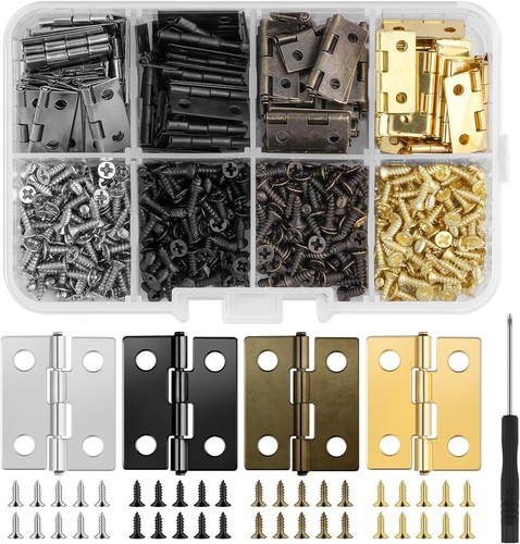 120 pcs inch - small, hinges,4