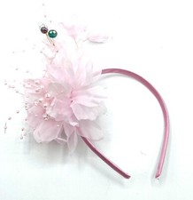 Ladies Beaded Aliceband Fascinator Weddings Races Royal Ascot Headband