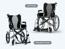 Karma Ergo Lite 2 Self Propelled / Transit Ultra Lightweight  Folding Wheelchair