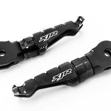 For Yamaha XJR 1300 98-03 02 01 00 99 CNC R-FIGHT Rider Front Foot Pegs Black