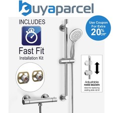 Round Chrome Thermostatic