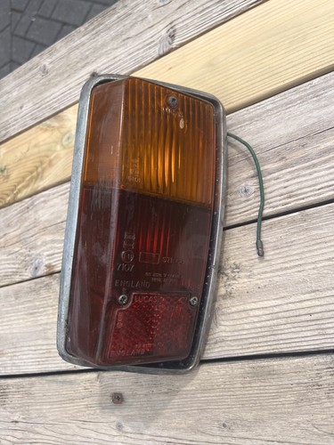 Classic mini rear - rear, lens