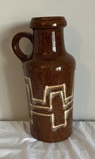 Vintage West German Floor Vase
