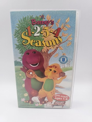 Barney seasons vhs - barney, 1-2-3-4