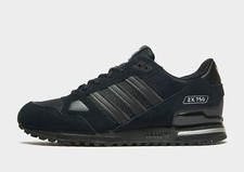 Adidas Originals ZX 750 Men's (UK 6 - 12) Black Brand New in Box