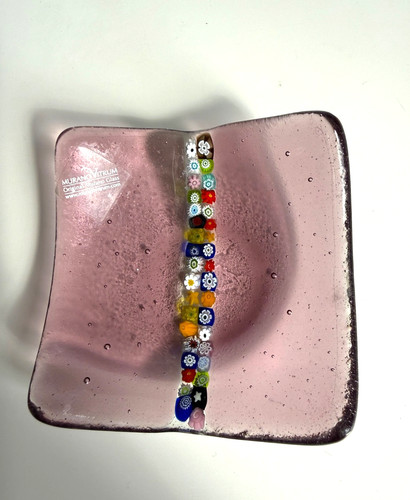 Murano deep pink - deep, glass
