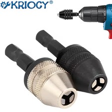 Keyless Drill Chuck Screwdriver Impact Driver Adaptor 1/4 '' Hex Shank Drill Bit