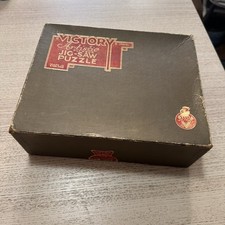 Vintage Gold Box Victory Jigsaw Puzzle 800 Piece Waikiki Hawaii Unchecked