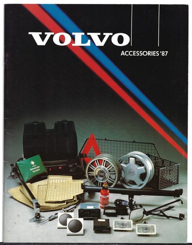 Volvo accessories 1986 1987 - accessories, 1986-1987