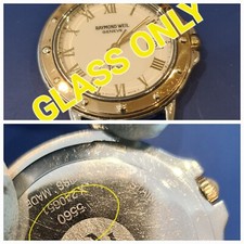 Glass to fit Raymond weil