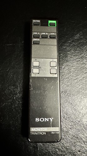 Sony 739 trinitron monitor - trinitron,