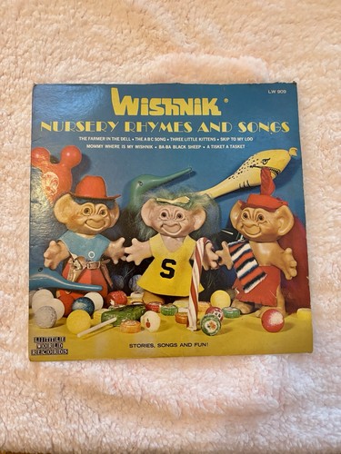 Vintage 1966 wishnik troll - vintage,