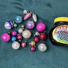 Vintage small Glass Mercury