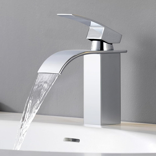 Waterfall bathroom basin tap - bathroom,