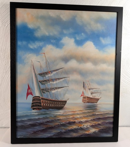 Nautical painting sail ships - nautical,