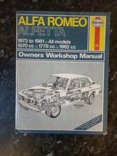 Haynes Alfa Romeo Alfetta -