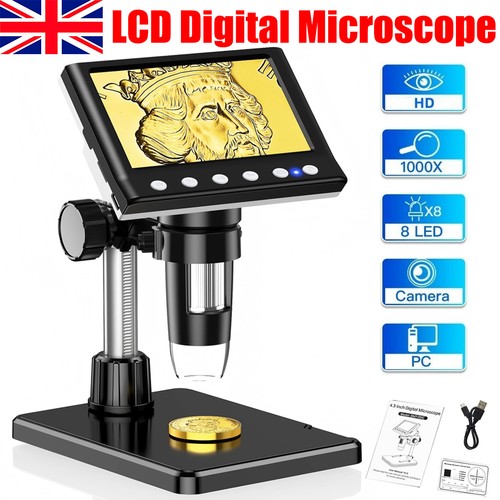 Coin microscope lcd - microscope,