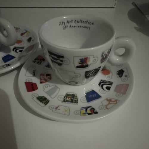 Illy porcelain cappuccino cups - cappuccino,