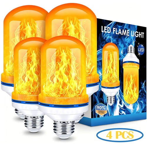 Pcs yellow led flame light - pcs,