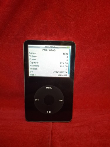 Apple ipod classic 30gb - ipod,