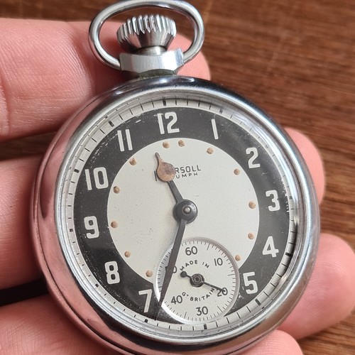 Vintage metal ingersoll pocket - vintage,
