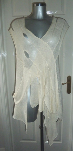 Zuza bart cream linen knitted - bart,