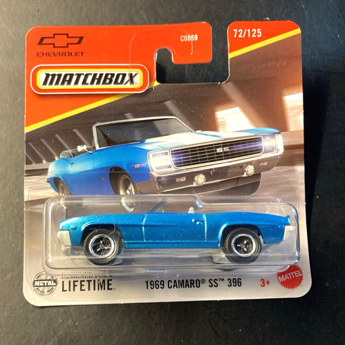 Matchbox 1969 camaro - matchbox,
